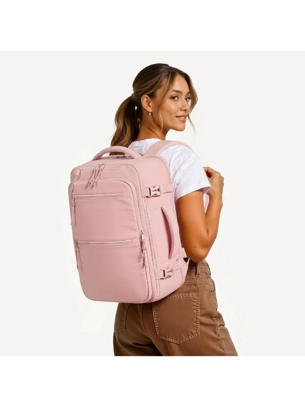30L Travel Backpack for Men & Women - TSA Approved Carry-On, Fits 15.6